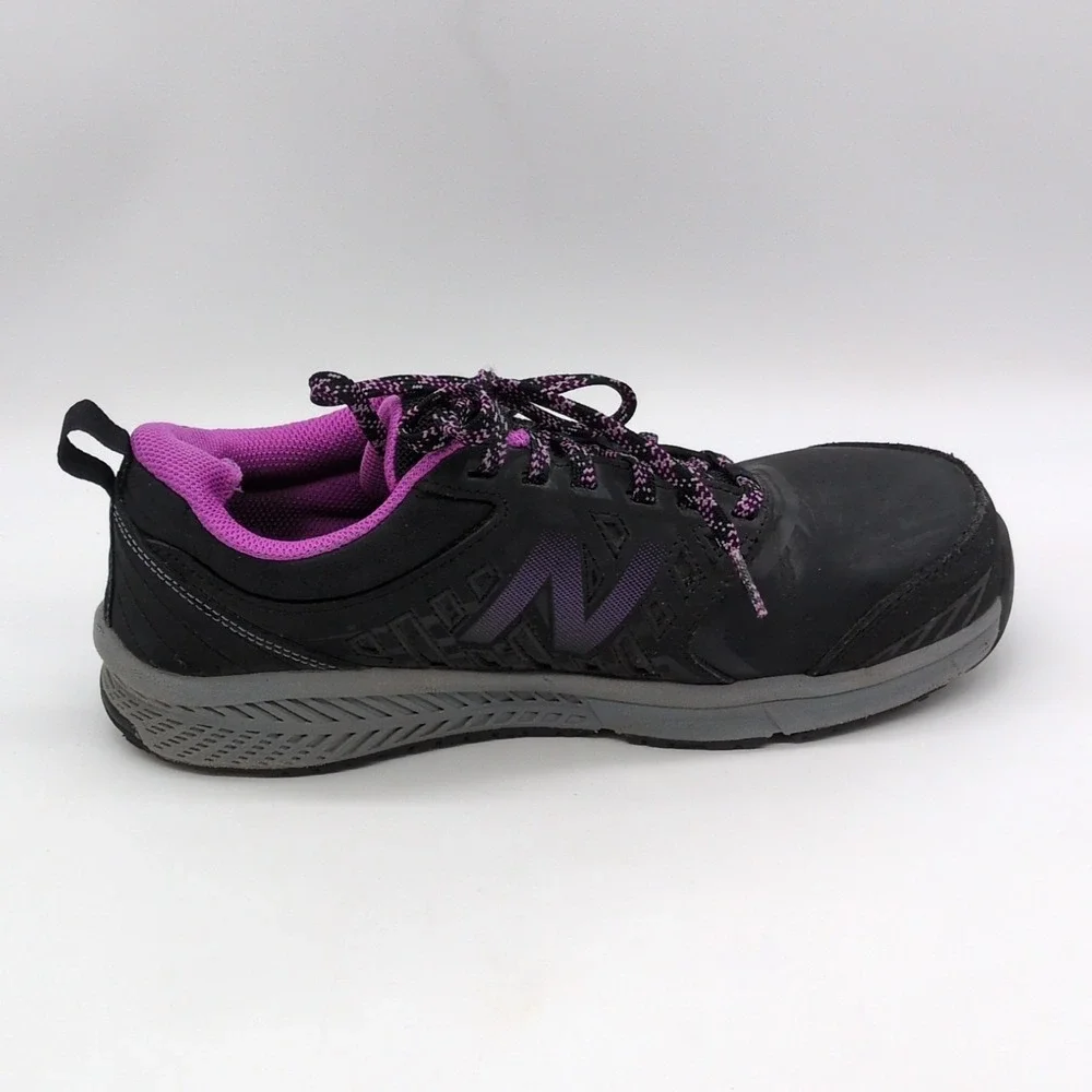 New Balance Shoes Womens Industrial 412 Black 8 Work Sneakers Hard Toe F2413-18